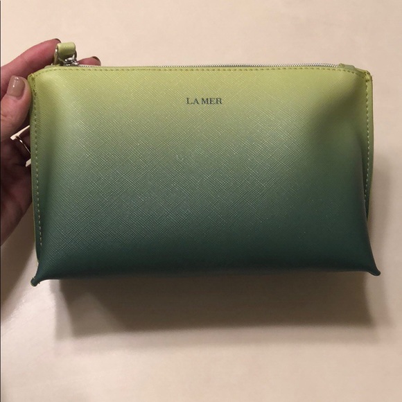 La Mer Handbags - La Mer Cosmetic Makeup Bag Travel Pouch